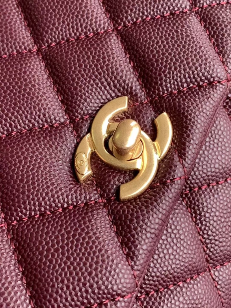 Ch**el top handle bags